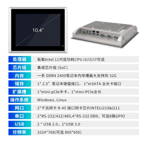 嵌入式工业平板电脑——智能工业的核心引擎